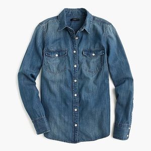 Brand new, J Crew chambray shirt